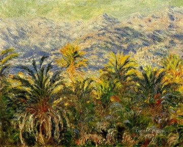  Trees Oil Painting - Palm Trees at Bordighera Claude Monet